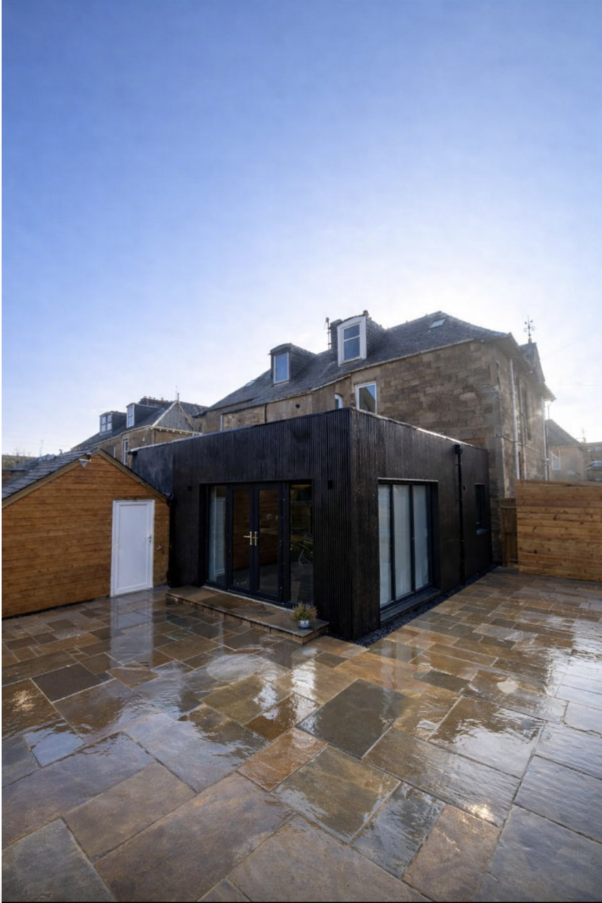 Completed groundwork project by D Farquharson Contracts Ltd